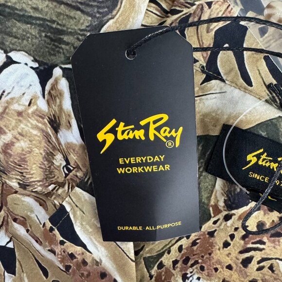Stan Ray Tour Shirt Animal Camo XL Short Sleeve Tiger Lion Zebra NWT TP-3490 - Picture 7 of 10